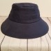 Kate Spade Bucket hat  split back with bow  navy and white  NWT  eb-19119058